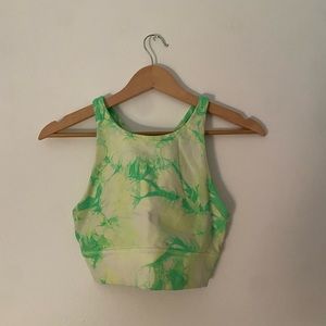 Lululemon high neck long line energy bra